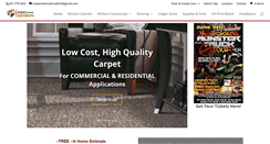 Desktop Screenshot of daveswholesalecarpetandvinylliquidators.com